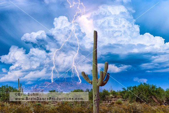'From the Heavens'  Lightning and the Catalinas
